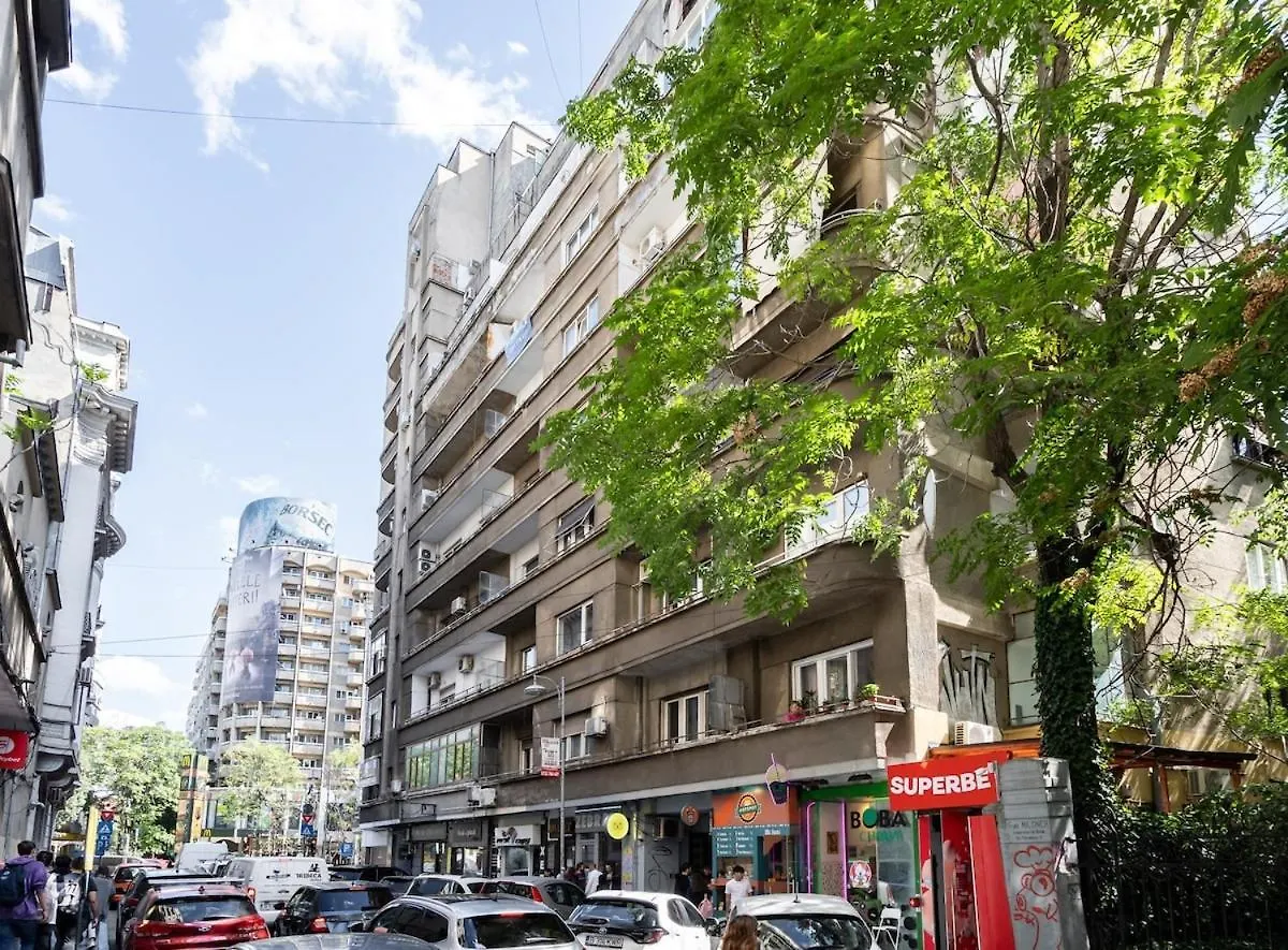 Sunny 3Br Large Flat - Amzei Square - 3 Balconies Appartement Boekarest Roemenië